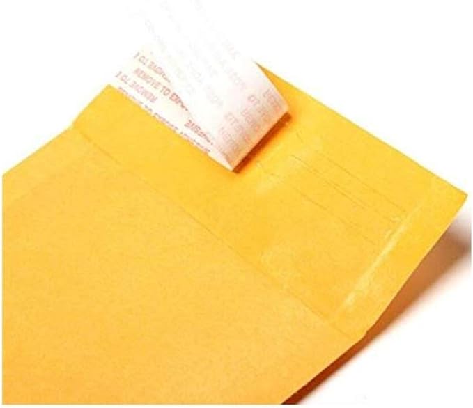 Secure Seal #1 7.25x12 Kraft Bubble Mailers Padded Shipping Envelopes (Pack of 400)
