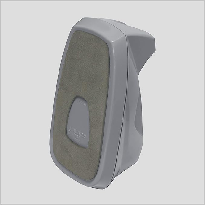 Acrimet Premium Desktop Tape Dispenser Jumbo, Plastic, Non-Skid Base (Heavy Duty) (Platinum Silver Color)