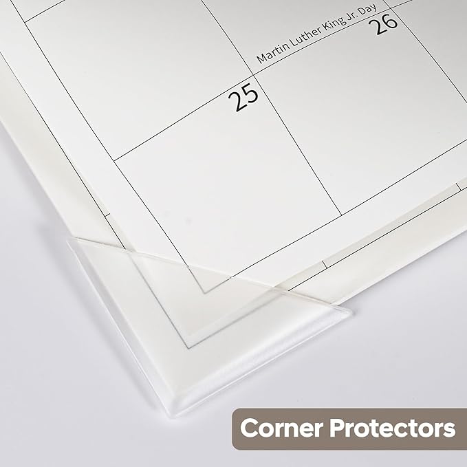 Magnetic Refrigerator Calendar 2026-2027, Monthly Magnet Fridge Calendar Jan 2026 to Jun 2027, Large 13 x11 inch, Easy Organizing