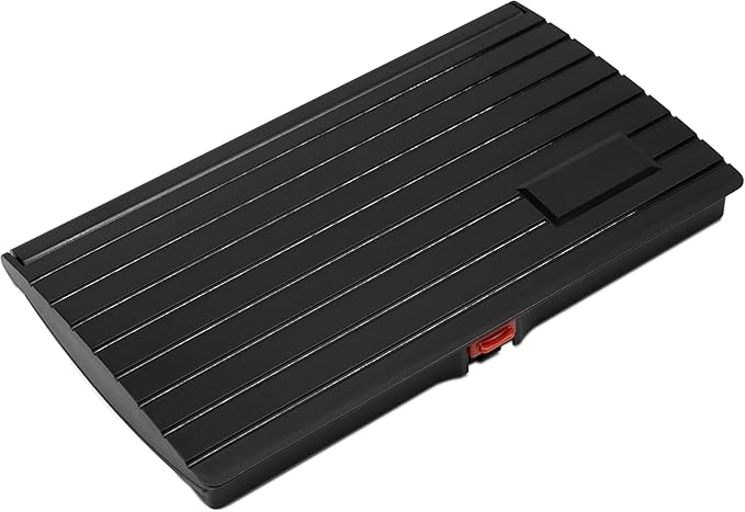 Large Premium Red Ink Stamp Pad - 3" by 6" - Quality Felt Pad - Case with Closing snap