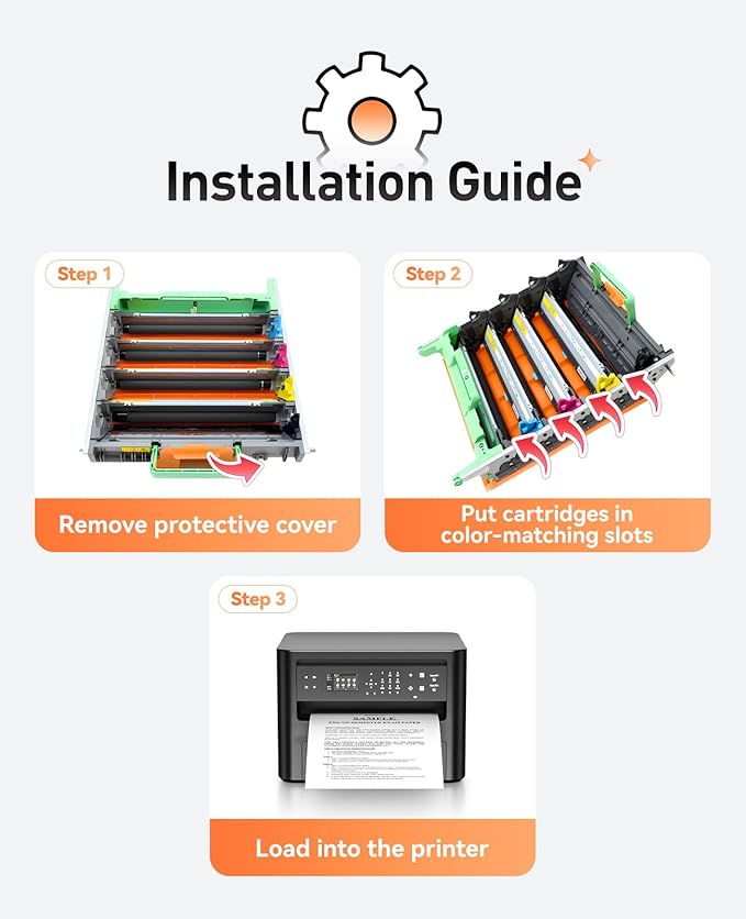 DR331CL Drum Unit Replacement Compatible for Brother DR-331CL Imaging Drum HL-L8350CDW MFC-L8850CDW MFC-L8600CDW HL-4150CDN MFC-9970CDW DCP-L8400 9050 9055 L8450 HL-L8250 L8650 L8850 4570CDW Printer