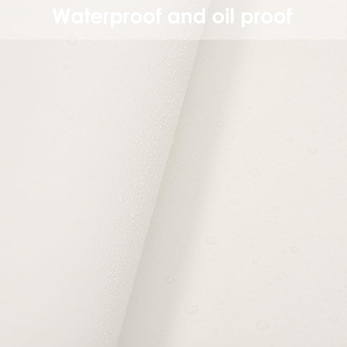 Leather Table Cover,1.8mm Thick,36x60 Inch Table Protector,Table Protector for Dining Room Table,Dining Table Cover,Table Cover Protector,Table Pad(White+White,36x60)