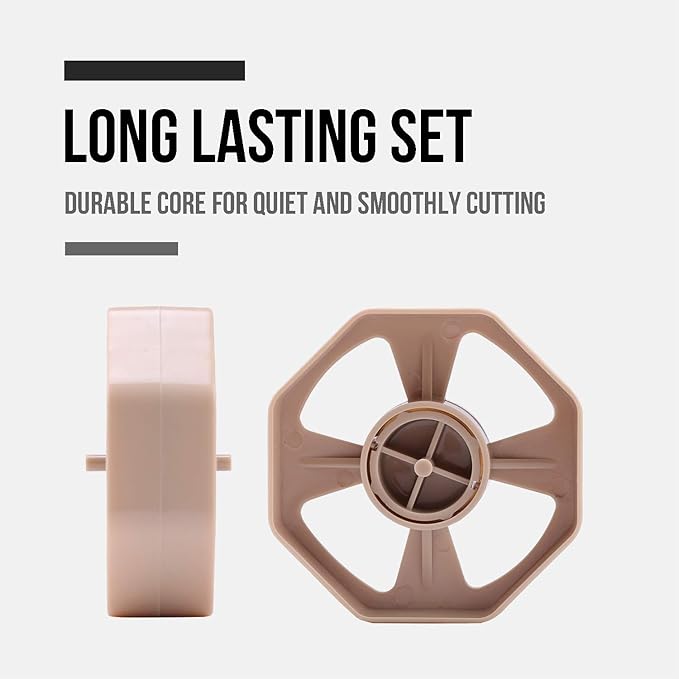 Lichamp Desktop Tape Dispenser Holder with Large 3 Inch Core for Masking, Heat Transfer, Painters, Freezer, Kitchen Tape