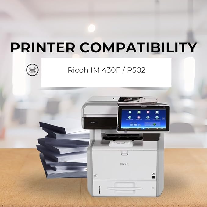 Toner Pros TM Compatible Ricoh High-Yield Black 418126 Toner Cartridge – Replacement for Ricoh P502 / IM 430F Printers - 17,400 Pages, 1 Pack