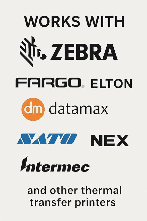 Compulabel 4" x 6" Direct Thermal Labels, White, 3" Core, Perforated, Permanent Adhesive, 1 Rolls, 1000 Labels per roll, 1000 Total