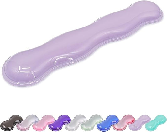 Gel Wrist Rest for Keyboard and Mouse, Wrist Rest for Keyboard, Mouse Wrist Support, Pain Relief, Cool Touch, Non-Skid, Keyboard Wrist pad