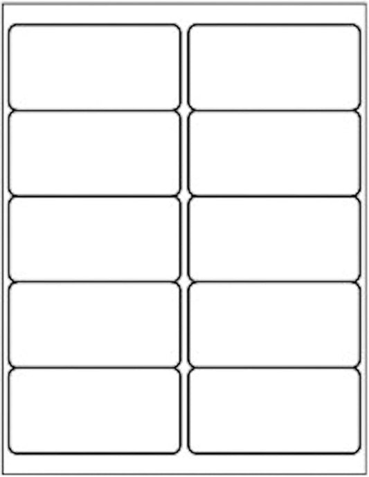 BESTEASY 10-UP Address Labels,/Address Mailing Labels 4000 Sheets Shipping Sticker Labels Compatible Laser/Ink Jet Shipping Labels(40000 Labels)