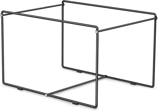 Hanging File Folder Frame Letter Size,10" H,Height Dot Not Fit All Filing Cabinet Drawer,Desk Hanging File Folders Organizer Holder,Metal,Black