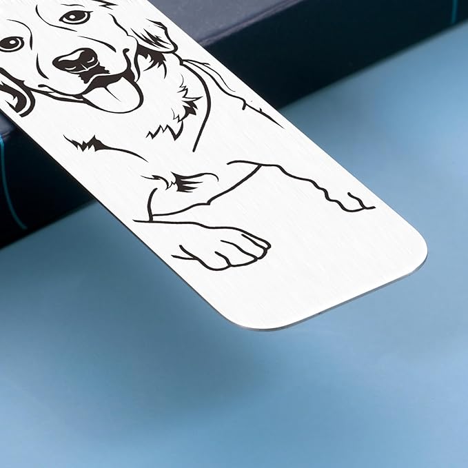 Labrador Retriever Gifts, Dog Lovers Gifts for Women Dog Lovers, Dog Gifts for Owners Men Women, Funny Bookmarks for Womens Men Stocking Stuffers for Christmas Dog Lovers Dog Mom Gifts for Women