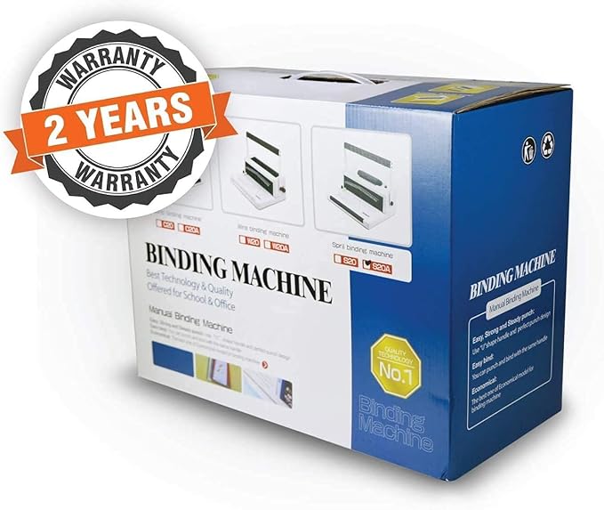 PPE S12 Coil Binding Machine Spiral Coil Binding Machine Manual Round Hole Punch 4 to 1 Pitch 12 Sheet Punch Capacity