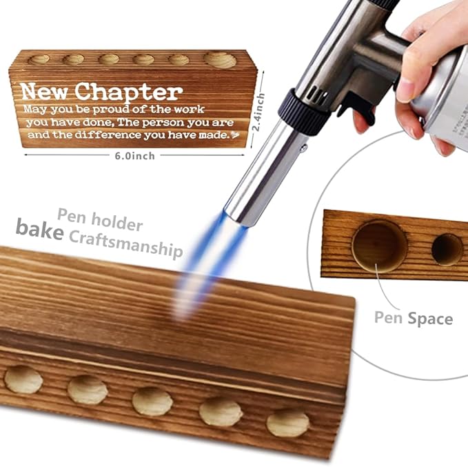 Thank you Appreciation gifts for Mentor Teacher Nurse, Going Away Gift Retirement Gift for Coworker Boss, May you be proud of the work you have done Farmhouse Organizer Pen Holder Gifts-DBB10