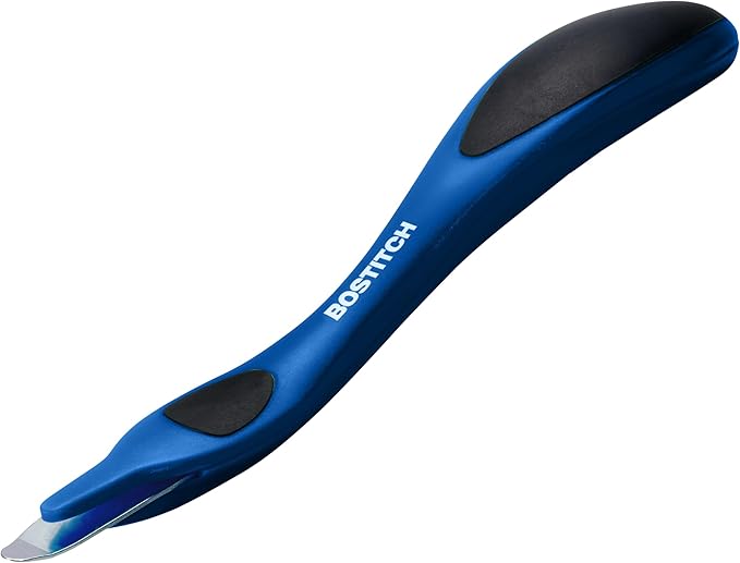 Bostitch Office Professional Push Style Easy Staple Remover, Blue (30000-BLUE)