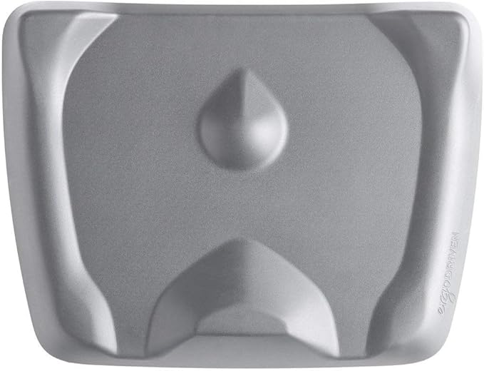 Topo Mini by Ergodriven | The Smaller Not-Flat Standing Desk Anti-Fatigue Mat with Calculated Terrain (Altostratus Grey)