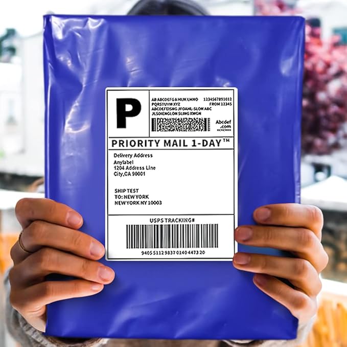 POLYSELLS 100 pcs 10x13 Inches Purple Poly Mailers Shipping Envelopes, Strong Adhesive Sealing, Waterproof, and Tear-resistant Postal Mailing Bags for Clothing, Books, and Accessories