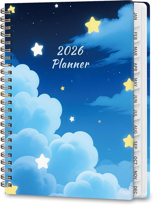 2026 Planner, Weekly and Monthly Calendar Planner Agenda, Jan 2026 - Dec 2026, Planning Academic Book, Office Desk Accessories and School Supplies - A5 (6.3'' x 8.5'')