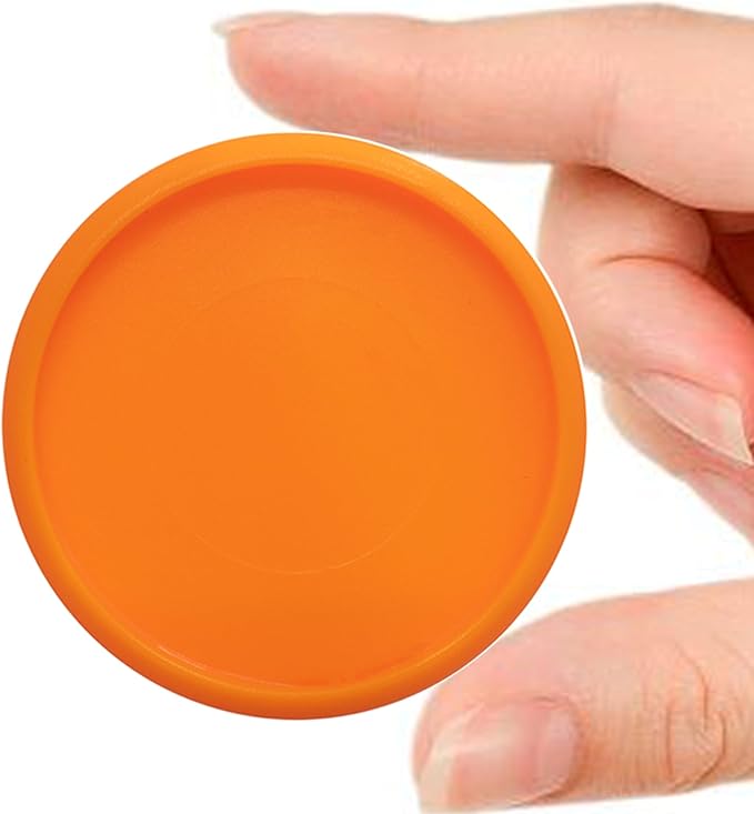 100pcs Discbound Notebook Discs DIY Planner Accessories fits for Tul,Levenger,Arc,Happy Planner,Talia(Orange,0.7inch/18mm)