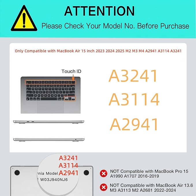 Woven Case for MacBook Air 15 inch Case 2023 2024 2025 M4 A3241 M3 A3114 M2 A2941,for Mac Air M2 Sturdy Protective Leather Woven Textured Cases&Keyboard Cover for Mac 15 M4 Weave,Boho Black