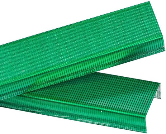 JAM PAPER Standard Size Colorful Staples - Emerald Green - 5000/box