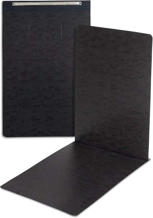 Blue Summit 10 Pressboard Report Covers with Fasteners, 11x17 Folder for Blueprints, 11 x 17 File Folder Tabloid Size Press Board Report Cover, 3” Capacity, 10 Pack, Black