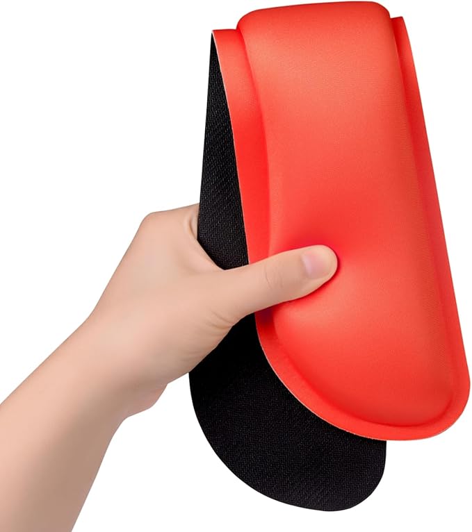 Dapesuom Enlarge Keyboard Wrist Rest, Memory Foam Wrist Cushion for Desk Mats Support, Cute Typing Pain Relief Keyboard Mouse Pad Rests Set with Non-Slip Base for Gaming Laptop Office Computer, Red