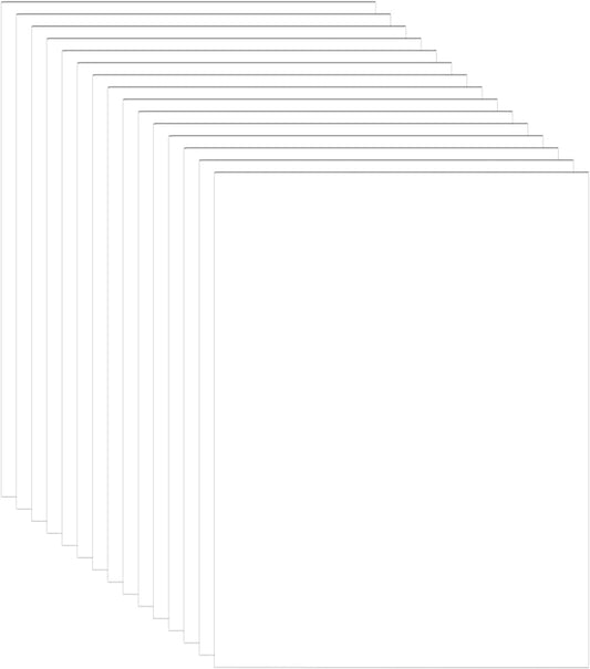 40 Sheets Bright White Cardstock 8.5 x 11 Printer Paper, 75lb Thick Craft Paper Card Stock for Wedding Invitations, Memus, DIY Making Cards, Business Cards, Menus, Birthday