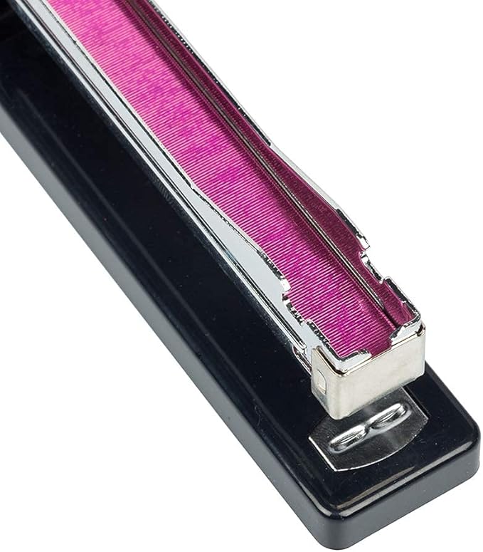 JAM PAPER Standard Size Colorful Staples - Fuchsia Pink - 5000/box