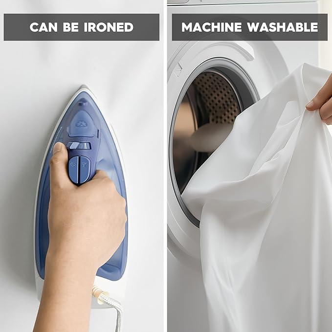 Horaldaily Christmas Tablecloth 60×140 Inch Rectangular, Winter Snowman House Christmas Trees Blue Washable Table Cover for Party Picnic Dinner Decor