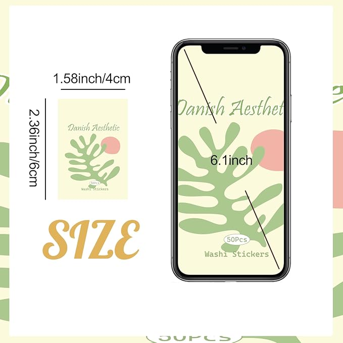 12 Sets 600 Sheets Washi Stickers for Journaling, Boho, Abstract, Vintage Scrapbook Sticker Set for Bullet Journal Art Diary Card Craft Gifts Planner Notebook