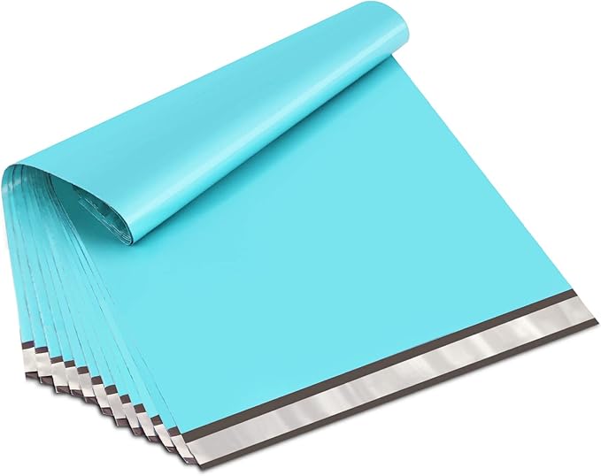 UCGOU Poly Mailers 24x24 Inch Teal 50 Pack Extra Large Shipping Bags Strong Thick Mailing Envelopes Self Seal Adhesive Waterproof and Tear Proof Boutique Postal for Clothing Quilt and More