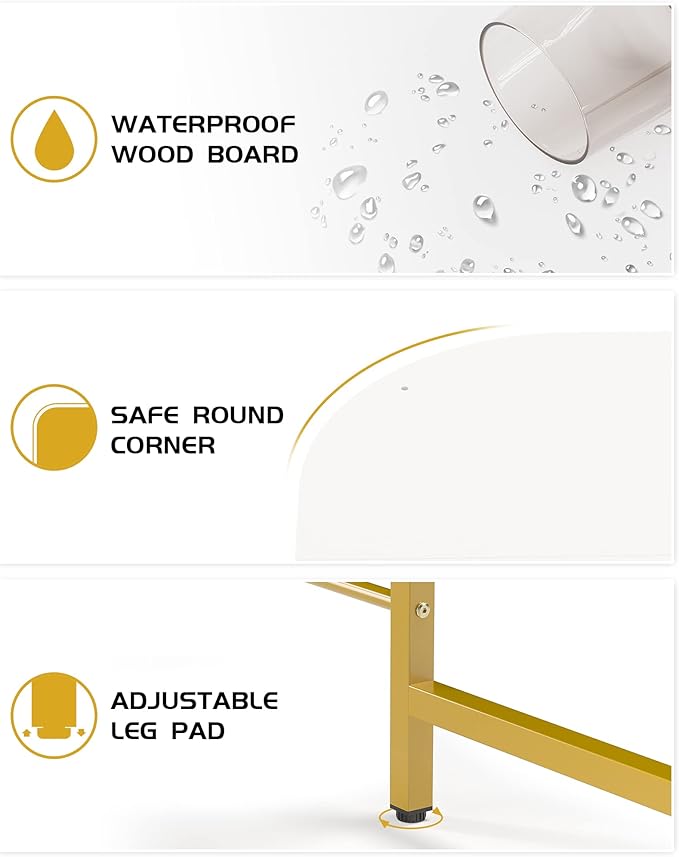 Teraves Reversible L Shaped Desk with Large Surface, 69 Inch Sturdy Corner Desk with Storage Shelves, Premium Office Computer Desk Workstation for Home Office Gaming