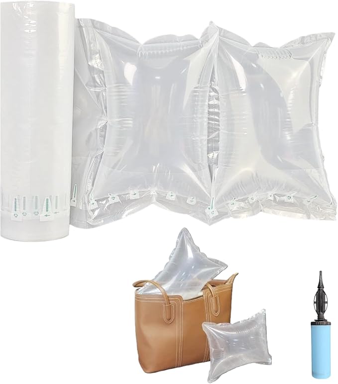 Large Air Pillows for Shipping Inflatable Air Bags for Packing Purse Shaper, 8.2" X 11.8" Air Pockets for Packaging Moving Supplies Box Filler Alternative to Packing Peanuts, 100Count
