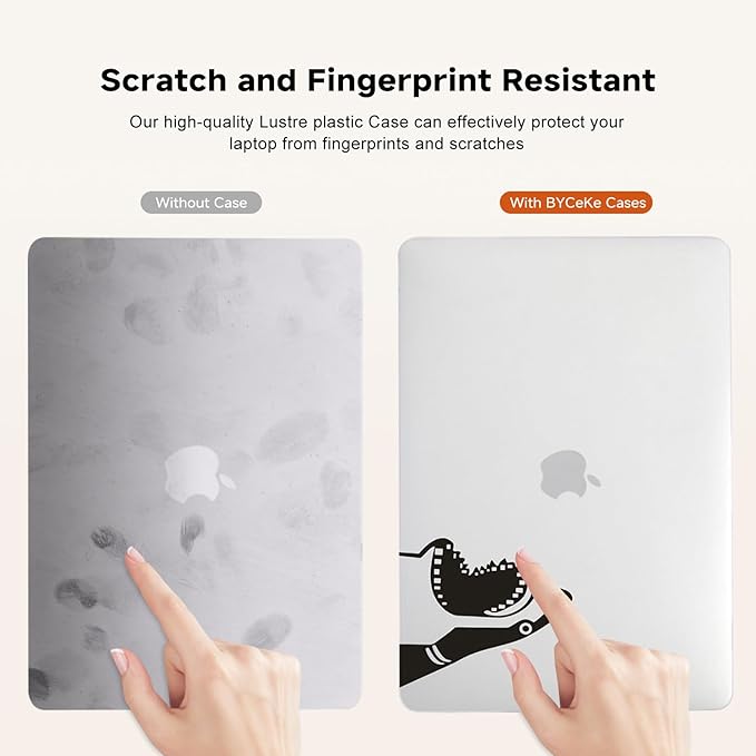 Cute Animal Print Case for MacBook Air 13 inch 2025-2022 M4 A3240 M3 A3113 M2 A2681,for Mac Air13 M4 Sturdy Pattern Plastic Clear Hard Shell&Keyboard Cover for MacBook Air13.6 Case,Cute Shark