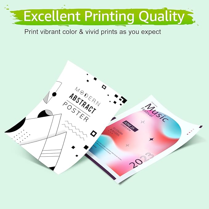 greencycle Remanufactured Ink Cartridge Replacement for HP 65 65xl Compatible for Envy 5055 5052 Deskjet 2655 3755 2622 2624 3758 3752 3732 3730 3722 3721 Printer (2 Pack, Tri-Color)