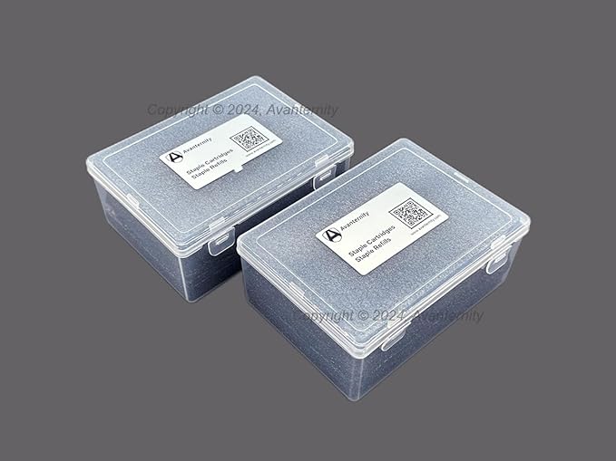 Avanternity's Staple Refills, Compatible with Ricoh Savin Lanier Type U 404235 Staples (Pack of 2 Boxes)