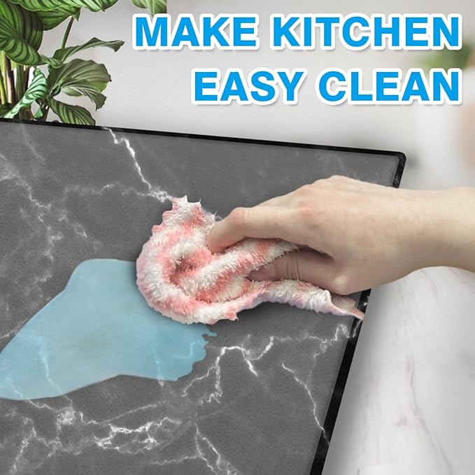 Chell 4 Pack Matte Clear Contact Paper Roll for Books, Crafts and Countertops, Self Adhesive Book Cover, 17.5 in x 5 ft