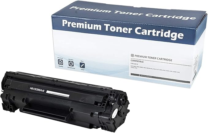 2pk, New Compatible 85A,CE285A MICR Toner 1,600 Pages, (Check Printing) LJ PRO M1132, LJ PRO M1134, LJ PRO M1136