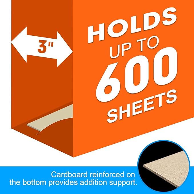 Extra Capacity Hanging File Folders, RAZCC 60 Pack Letter Size Reinforced Hanging Folders with Heavy Duty 3 Inch Expansion for Bulky Files, Filing Cabinet, Adjustable Tabs, Assorted Colors