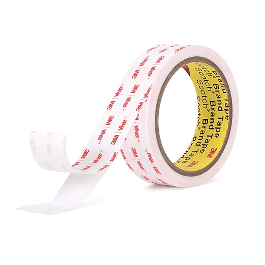 Double Sided mounting Tape Heavy Duty Room Decor, White Wall Adhesive Strips Office Essentials, Picture Hanging no Damage，for Poster, Rug, Tape, Carpet,Outdoor, Bedroom, Classroom，Home