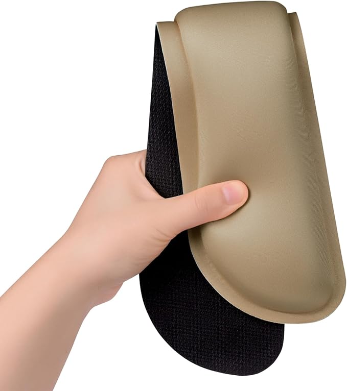 Dapesuom Enlarge Keyboard Wrist Rest, Cute Memory Foam Keyboard Wrist Cushion for Computer Desk Mats Support, Typing Pain Relief Ergonomic Mouse Pad Rests with Non-Slip Base for Gaming, Laptop, Brown