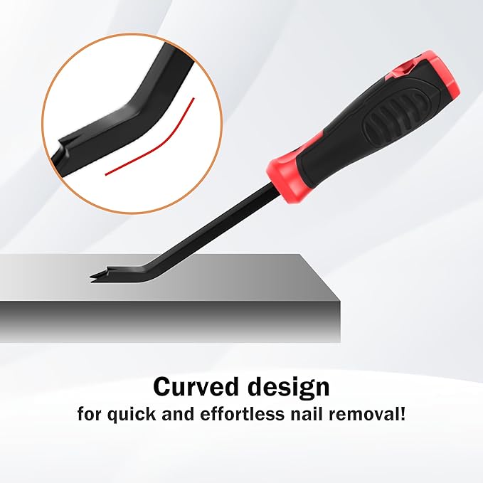 Upholstery Staple Remover 2pcs Heavy Duty Staple Remover Tool for Floor,Carpet,Wood,Construction,Furniture,Also Used in A Variety of Nailed Picture Frames and Wooden Boxes Etc