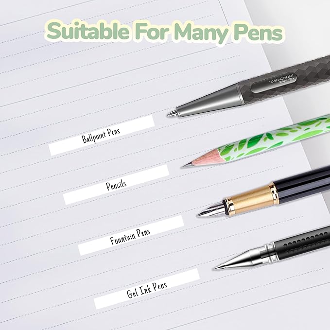 Temiary 8 Pcs Correction Tape Pens, Aesthetic for Instant Correction, Easy to Use, Pen Shaped Applicator for Office School Supplies, 1/5 Inch x 236 Inches (Morandi)