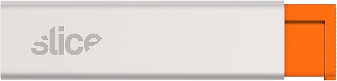 Slice Carton Safe Ceramic Box Cutter, 1 Pack, Grey + Orange