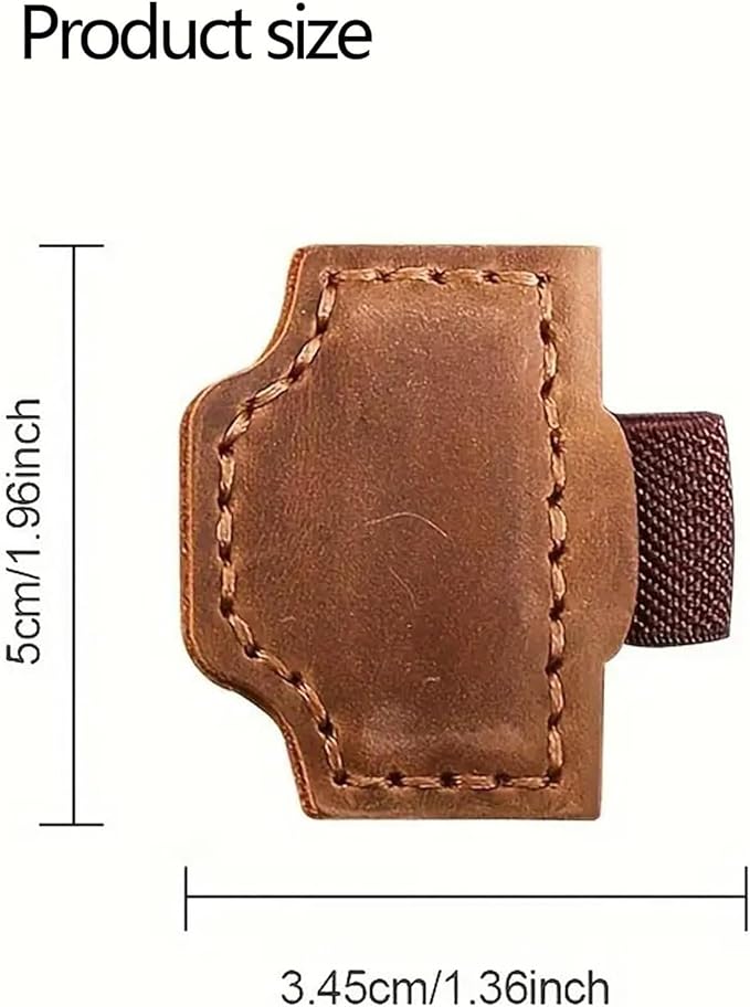 Bookmark with Pen Holder, 2026 New Bygonemark Personalized Magnetic Leather Bookmark, Strong Magnetic for Any Book, Handmade Page Mark Colorful for Booklovers (Red, G)