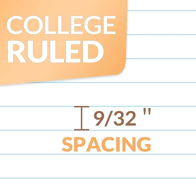 SUNEE Spiral Notebooks, 24 Pack, 1-Subject, College Ruled Paper, 8" x 10-1/2", 70 Sheets per Notebook, Assorted Pastel Colors Spiral Notebooks for School