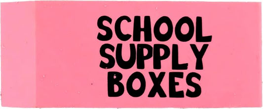 School Supply Boxes | Pink Wedge Erasers | 480 Pack | Smudge-Free and Durable
