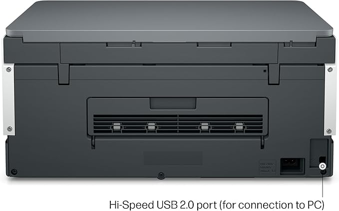 HP Smart Tank 6001 Wireless All-in-One Ink Tank Printer, Scanner, Copier with 2 years of ink included, Best-for-home, Cartridge-free Refillable, AI-enabled (2H0B9A)