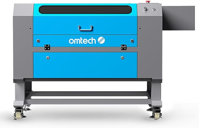 OMTech 90W CO2 Laser Engraver, 20x28 Inch Laser Engraving Machine with Autofocus Autolift 4 Way Pass Air Assist Water Pump, Commercial Laser Cutter Cutting Etching Machine for Wood Glass Acrylic More