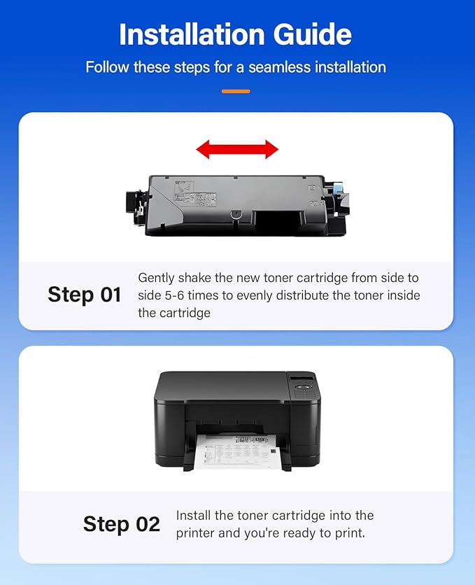 TK-5152 TK5152 Toner Cartridges 4Pack High Yield Replacement for TK-5152K TK-5152C TK-5152M TK-5152Y Compatible with Kyocera ECOSYS M6035cidn M6535cidn P6035cdn Laser Printer Black Cyan Magenta Yellow