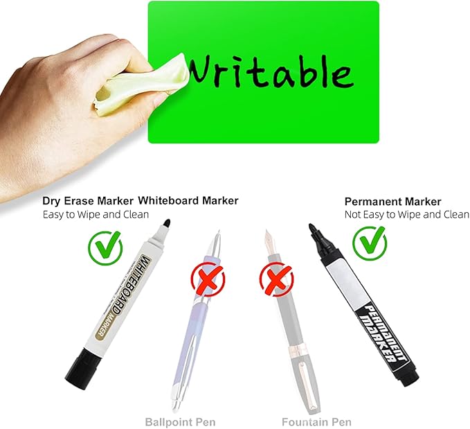 Rectangle Labels Sticker 3×5 Inch Vinyl Floor Stickers Color Coding Name Tags Roll Removable 200 PCS, Green