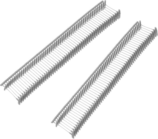 MECCANIXITY Standard Tagging Fasteners,Plastic Regular,Standard Label Gun Price Tagging Barbs for Garment Price Tag Label Tagging Barbs 12mm/0.5 Inch,Pack of 1000 Gray